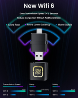 Oferta Especial: Adaptador 2 en 1 para CarPlay y Android Auto, Convertidor de Medios para Auto con Puerto USB/Tipo C Dual, de Cableado a Inalámbrico