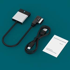 Phổ âm thanh màu xanh-răng Adapter cho Audi Ami <span class=keywords><strong>mmi</strong></span> + Mercedes-Benz giao diện âm nhạc ba trong một chức năng USB AUX Trinity Cáp - Product Image 4