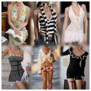 Ropa Nueva de Marca Sexy 2025, Ropa Usada, Vestidos para Mujer, Ropa Nueva de Algodón, Fardos de Ropa Nueva Mixta - Product Image 3