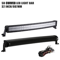 Carcasa de aluminio 24 Led 50 Led luz Bar 52 50 pulgadas 240w 80 C Ree/3030/epistar LED Chip 9-30V DC focos led párr auto movil