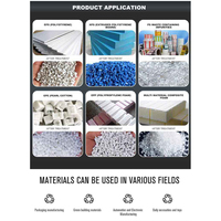 Déchets Plastique Granulateur Mousse Granule Fabrication Eps Fusion À Chaud Extrudeuse Mousse Epe Granulateur Epe Plastique Recyclage Machine