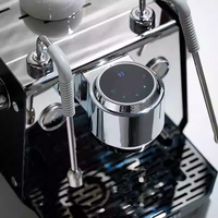 Machine à expresso professionnelle, pompe à vibration ULKA, machine à expresso semi-automatique à double chaudière, machine à café commerciale