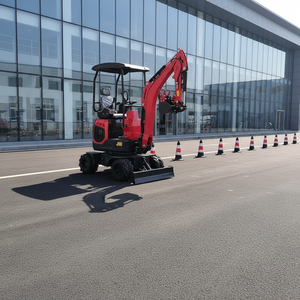 Achetez des excavatrices <span class=keywords><strong>pas</strong></span> chères, excavatrice sur roues de 1,2 tonne, 1,5 tonne, excavatrice compacte, mini-excavatrice - Product Image 2