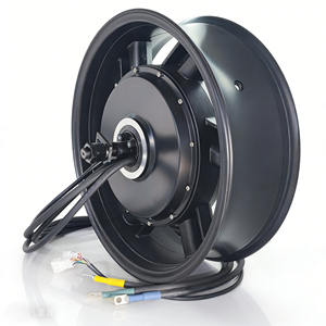 Motor sin escobillas de imán permanente de 24V 3000W, 3000 RPM, IP55, con montaje de brida, para bicicletas eléctricas, rickshaws, carritos de golf, barcos, motorizado CW - Product Image 1