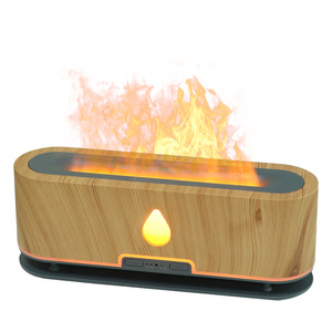 Nuevo humidificador con lámpara de llama de 0.5L con luces de colores y difusor de aroma para uso doméstico en interiores. - Product Image 4