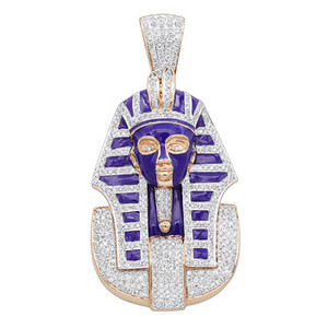 Customize Hip Hop <b>Face</b> Pendant for Men VVS Bling Moissanite Pendant Religious 3D Jewelry S925 Silver Pendant Jewelry - Product Image 5