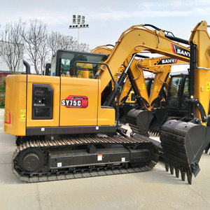 ที่เหมือน-สภาพใหม่ดั้งเดิมเครื่องขุดมือสอง SY75C 7ตัน SY75ตามมาตรฐาน EPA & CE - Product Image 2