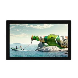 21.5 inch ngang màn hình cảm ứng LCD hiển thị kỹ thuật số biển treo tường nhỏ kỹ thuật số biển