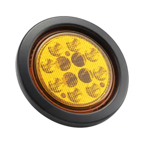 E-Mark Waterdicht 4 Inch Ronde Indicator Turn Achterlichten 12 Volt Led Truck Trailer Lamp