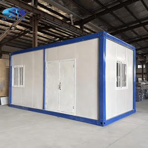 Casa Container di Lusso da 20 Piedi, Cabina in Acciaio Portatile di Alta Qualità per Abitazione, Hotel, Appartamenti, Ospedali - Product Image 1