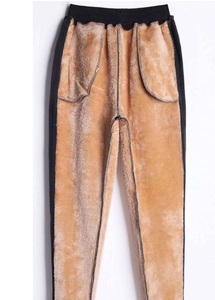 <span class=keywords><strong>Pantalon</strong></span> de sport en coton droit, ample, personnalisé, grande taille, droit, neuf points, en <span class=keywords><strong>velours</strong></span>, épais, décontracté, à la mode, pour femmes, - Product Image 3