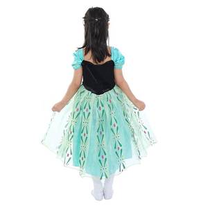 Costume de princesse pour enfants, robe de fête de carnaval pour filles Anna, vente chaude HP - Product Image 4