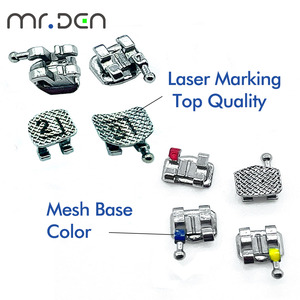 <span class=keywords><strong>Brackets</strong></span> Ortodontici in Metallo Sabbiato Mr.Den Mini Roth/MBT, Slot 0.018/0.022, Forniture Dentali in Scatola - Product Image 4