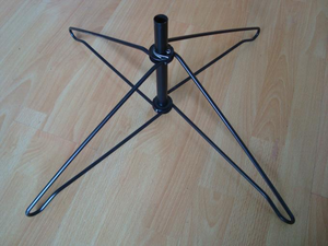 Xách tay có thể tháo rời khuyến mãi <span class=keywords><strong>Rack</strong></span> hiển thị cho siêu thị dây kim loại <span class=keywords><strong>Hooks</strong></span> với mua sắm túi sàn đứng - Product Image 3