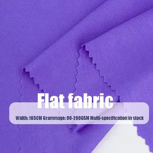 Tissu de doublure pour vêtements de sport en tricot plat jacquard double face 100 % polyester léger haute densité 72F, 150g, vente en gros - Product Image 3