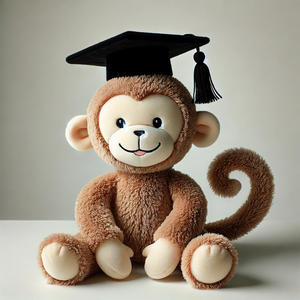 Unisex Custom Eagle <span class=keywords><strong>peluche</strong></span> <span class=keywords><strong>peluche</strong></span> <span class=keywords><strong>peluche</strong></span> giocattolo morbido giorno della laurea presente con il <span class=keywords><strong>nome</strong></span> del testo personalizzato e il Logo della scuola sull'abito - Product Image 4