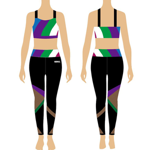 yoga <span class=keywords><strong>ensemble</strong></span> 2 pièces costume de <span class=keywords><strong>sport</strong></span> femmes soutien-gorge de <span class=keywords><strong>sport</strong></span> d'entraînement legging haut <span class=keywords><strong>ensemble</strong></span> de yoga - Product Image 5