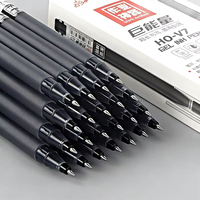 Bolígrafos de Gel de Plástico Azul al por Mayor con Logotipo Personalizado, Punta de 0.5 mm para una Escritura Suave, Artículos de Papelería para Oficina y Escuela