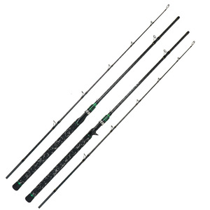 Caña de Pescar XH Power Flipping de 6' - 8' y Big Game Beast |   Peso del Señuelo 20-80g |   Caña de Pescar de Alta Resistencia para Pesca en Alta Mar para Peces Gigantes - Product Image 1