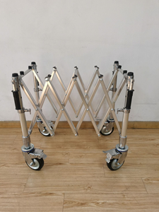 葬儀用棺桶運搬車、頑丈な教会用トラック、墓地、葬儀場、360度回転機能付き °   スイベルホイール - Product Image 5