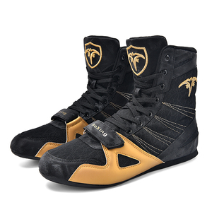 Botas <span class=keywords><strong>de</strong></span> boxeo <span class=keywords><strong>de</strong></span> microfibra <span class=keywords><strong>de</strong></span> gamuza deportiva genuina OEM <span class=keywords><strong>de</strong></span> calidad <span class=keywords><strong>de</strong></span> Color personalizado para <span class=keywords><strong>hombre</strong></span>, levantamiento <span class=keywords><strong>de</strong></span> pesas, culturismo, lucha interior - Product Image 1