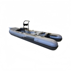 Vente en gros usine : <span class=keywords><strong>Bateau</strong></span> gonflable Air Deck 400 cm, Kayak gonflable en PVC, modèle crossover pour la pêche - Product Image 6
