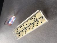 Support de présentation de dominos en acrylique transparent moderne personnalisé avec couvercle coulissant YAGELI