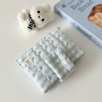 Couverture de carnet en tissu rembourré, style Instagram, originale, faite à la main, style coréen, mignonne et douce, motif imprimé, A6/B6/A5, pour journalisation