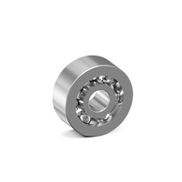 Roulement à billes micro de précision à rangée unique, classe P4, en acier chromé, pour perceuse dentaire, lubrifié à la graisse, métrique 623 681 1x3x1mm