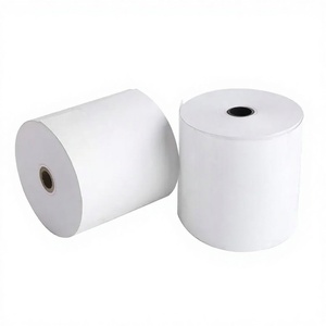 Papier thermique blanc recyclable Huiyinda sans BPA, trois couches, 1/8" x 230' (57*40mm), pour caisses enregistreuses et terminaux de point de vente - Product Image 4