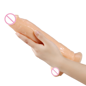 SacKnove-Jouet Sexuel pour Adulte, Ventouse de Pénis Réaliste en Cristal de Gelée Massive de 10 Pouces, Gros Gode pour Femme, Gays - Product Image 6