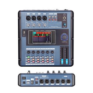 AOSHEN 6 채널 모델 MD2006 4 + <span class=keywords><strong>2</strong></span> 채널 디지털 오디오 콘솔 믹서 - Product Image 1