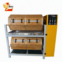 Machine à polir rotative LYH LYH-G320, tambour double couche en acier inoxydable, motorisée 1,5 kW, facile à utiliser, pour le polissage de matériel.