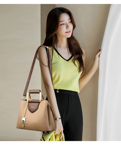 Luxury Designer Fashion Luxury PU Leather Crossbody Handbags Women Ladies Shoulder <b>Bags</b> - Product Image 2