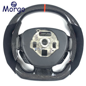 Volant en Fiber de carbone véritable fait à la main adapté pour volante Chevrolet <span class=keywords><strong>Camaro</strong></span> SS Convertible Zl1 2016 2017 2018 2019 2020 2021 <span class=keywords><strong>2022</strong></span> - Product Image 6