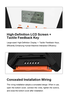 Contrôleur solaire MPPT 12V 24V à efficacité de suivi de 99% avec affichage LCD et fonctions de protection 10A 20A 40A 60A