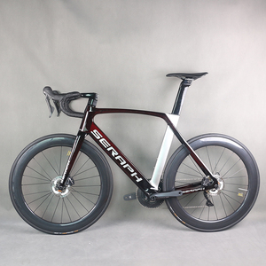 Cuadro de Bicicleta Completo SERAPH Aero Disc Road, Grupo Hidráulico Ultegra R8020, Cuadro de Carbono, Ruedas, Pintura Personalizada TT-X34 - Product Image 1