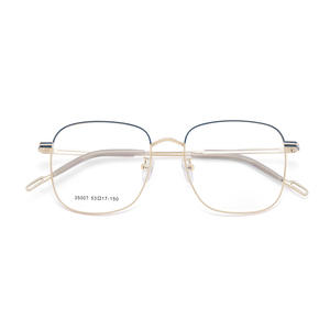 Monture de lunettes Danyang carrée 35007 légère en alliage plein cadre unisexe avec verres en résine et design quadrilatère - Product Image 1