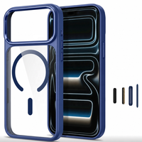 Coque de téléphone personnalisée en TPU et PC moulé avec anneau magnétique et motif logo pour iPhone 17 18 Pro Max