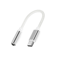Neuerscheinung 3,5mm Kopfhörer-Adapter USB-C 3,5 Klinkenstecker Audiokabel Nylon-Ummantelung für Mobiltelefone und Laptops
