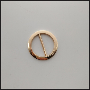 Hebilla de anillo en D de aleación de zinc, color oro claro, 2,8 cm de diámetro interior, para bolsos y zapatos, accesorio metálico duradero - Product Image 5