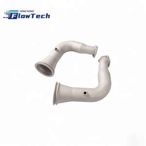 Collecteurs d'échappement droits en acier inoxydable T304 sur mesure pour Lamborghini Urus 4.0T V8 EA825, fixation directe, échappement de course - Product Image 1