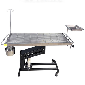 Mesa de Operaciones Veterinaria de Acero Inoxidable para Hospital de Animales, Instrumento Veterinario de Alta Calidad, Gran Venta - Product Image 1