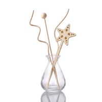 Bâtonnets diffuseurs en bois et verre écologiques faits à la main avec personnalisation flexible pour la maison et le bureau, sans BPA, vente en gros