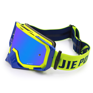 <span class=keywords><strong>Gafas</strong></span> de <span class=keywords><strong>Motocross</strong></span> Blancas con Marco Negro Antivaho, Directas de Fábrica, para Hombres y Mujeres, para Carreras Todoterreno - Product Image 3