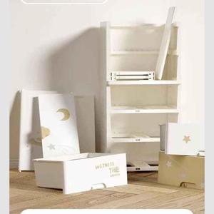 <span class=keywords><strong>Armario</strong></span> <span class=keywords><strong>de</strong></span> Ropa Infantil <span class=keywords><strong>de</strong></span> 3 Niveles con Diseño <span class=keywords><strong>de</strong></span> Dibujos Animados <span class=keywords><strong>para</strong></span> Dormitorio, <span class=keywords><strong>Armario</strong></span> Plegable Portátil, Económico y Duradero con Ruedas - Product Image 4