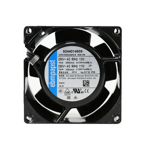For 8556VW 80x80x38mm 230VAC 12W 70mA 2800RPM Ball Bearing Metal Blade OEM ODM Electric Axial Cooling <b>Fan</b> - Product Image 1