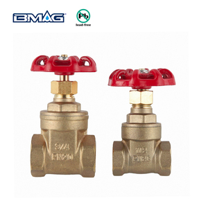 Bmag NPT BSP chủ đề 1/2 "-<span class=keywords><strong>4</strong></span>" hai cách kiểm soát nước van đồng cw511l chì miễn phí Brass Van cổng - Product Image 4