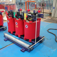 Transformateur triphasé sec de 400 kVA 35/0,4 kV, isolation en résine coulée, utilisation en intérieur, faible bruit, économie d'énergie