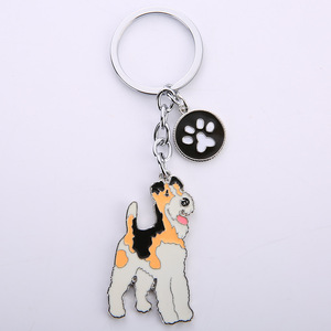 Chien mignon porte-clés mode Animal voiture porte-clés <span class=keywords><strong>sac</strong></span> pendentif en stock vente en gros accessoire de vêtements pour animaux de compagnie - Product Image 6